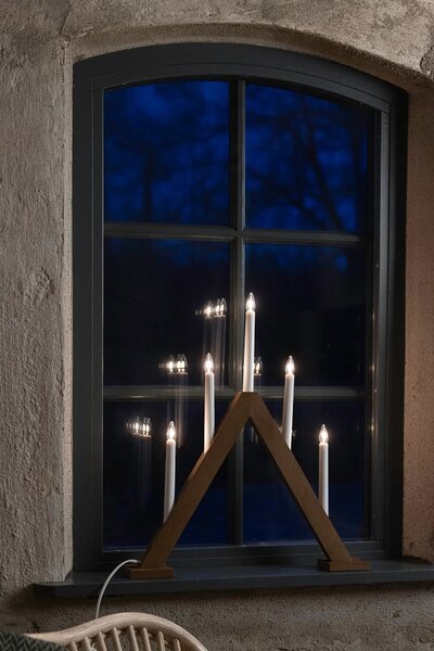 MAR 706223 Ariele dřevěný adventní svícen 47 cm - Markslöjd
