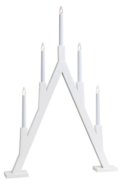 MAR 703835 Bjurfors bílý svícen 77 cm - Markslöjd