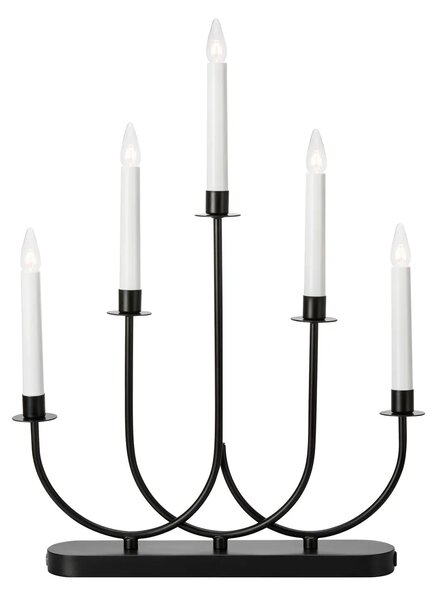MAR 706333 Soro adventní černý vánoční svícen - Markslöjd