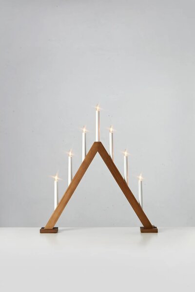 MAR 706226 Ariele dřevěný adventní svícen 54 cm - Markslöjd