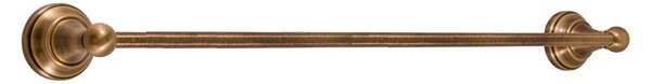 Slezák - RAV Držák ručníku 650,5 mm MORAVA RETRO - MKA0701/65SM, Stará mosaz (Bronz)