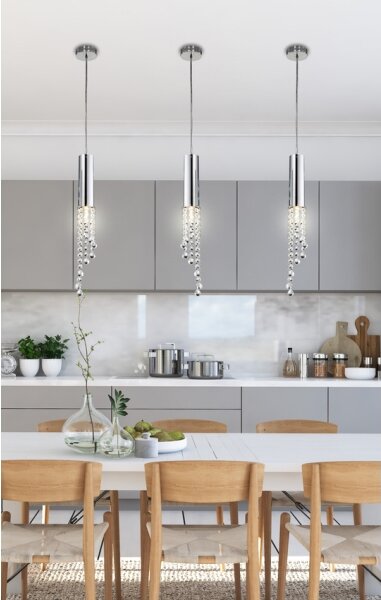 LED Lustr na lanku DUERO LED/3W/230V