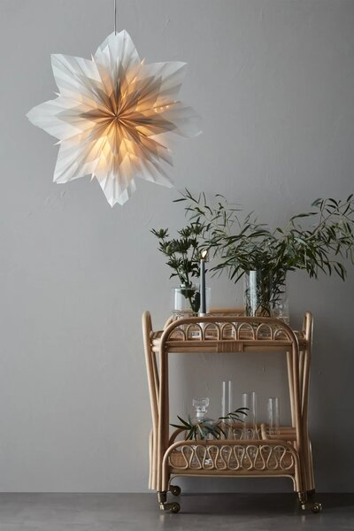 MAR 705835 Neela šedá závěsná hvězda 60 cm - Markslöjd