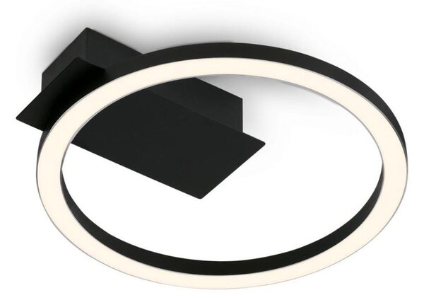 Briloner 3778-015 - LED Stropní svítidlo FRAME LED/5W/230V pr. 20 cm černá