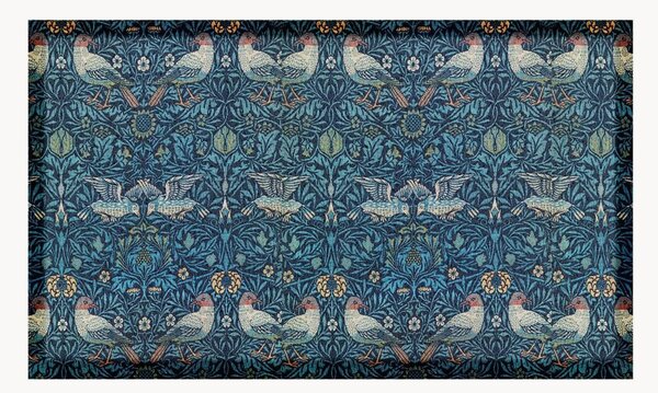 Pratelná rohožka William Morris