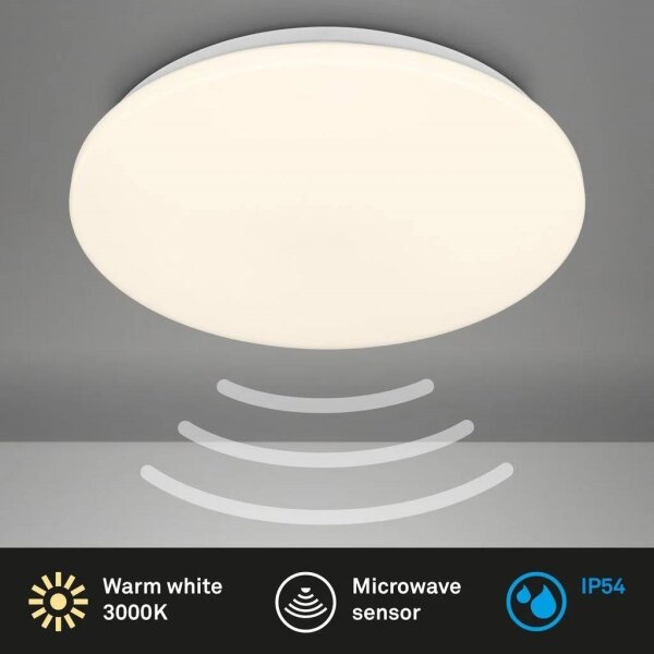 Briloner 3828-016-LED Koupel stropní svít se sen WALK LED/24W/230V IP54 pr. 35cm