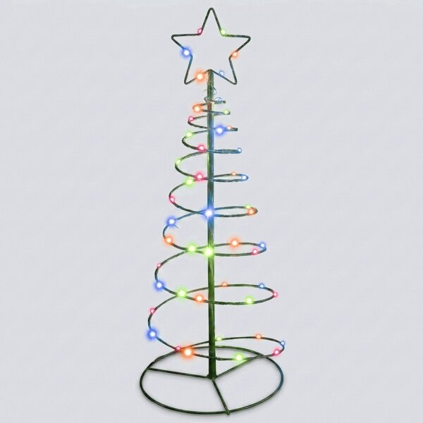 Aigostar - LED Solární vánoční dekorace LED/0,59W/3,7V 100 cm IP65 multicolor