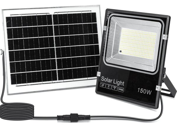 Aigostar-LED Solární reflektor LED/150W/3,2V 3000mAh 3000K/4000K/6500K IP66 + DO