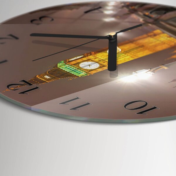Skleněné nástěnné hodiny Big Ben zsoc-fi30-00172579