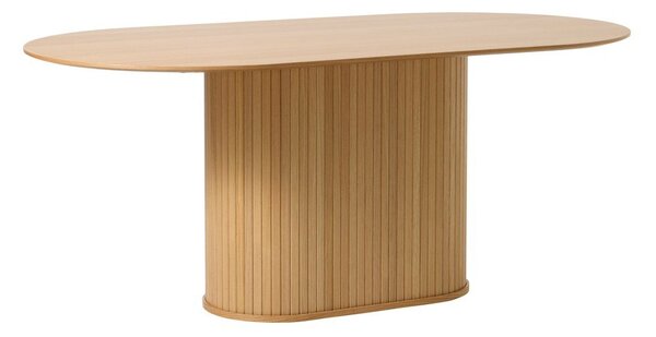 Jídelní stůl s deskou v dubovém dekoru 95x180 cm Nola – Unique Furniture