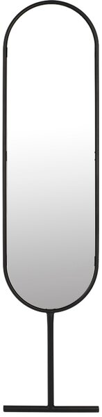OnaDnes -20% Černé stojací zrcadlo ZUIVER TESS 165 cm