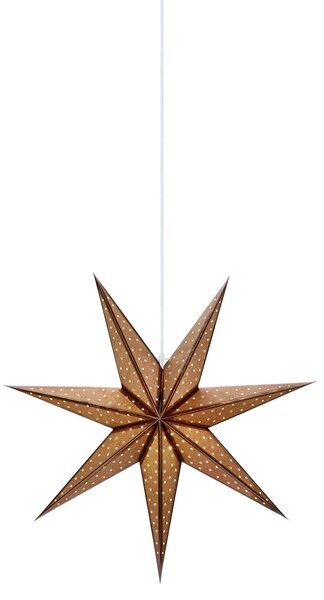 MAR 705793 Glitter bronzová závěsná hvězda 45 cm - Markslöjd