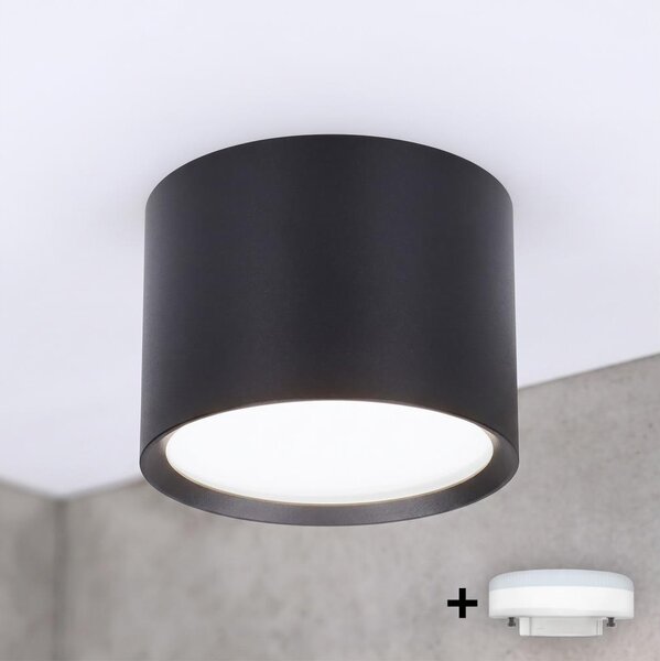 BRILAGI - LED Koupel. bodové svítidlo SMOOTH 1xGX53/15W/230V 60x82 mm černá IP54