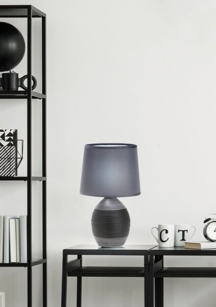 Stolní lampa AMBON 1xE14/40W/230V černá