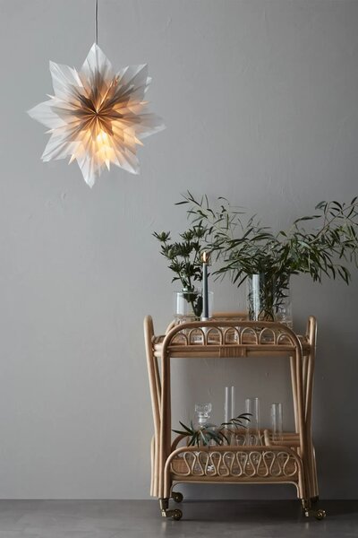 MAR 705837 Neela šedá závěsná hvězda 45 cm - Markslöjd