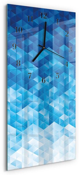 Skleněné hodiny vertikální Vzor zsppc-30x60-00174282