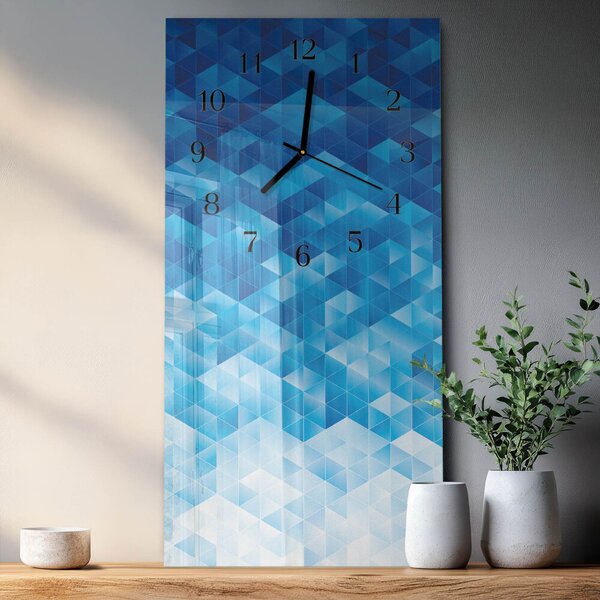 Skleněné hodiny vertikální Vzor zsppc-30x60-00174282