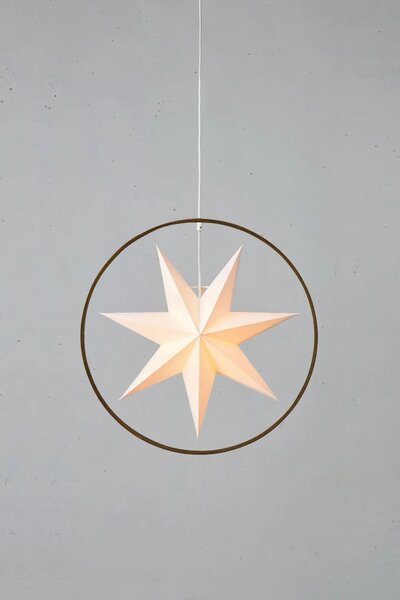MAR 706216 Speranza vánoční šedá závěsná hvězda - Markslöjd