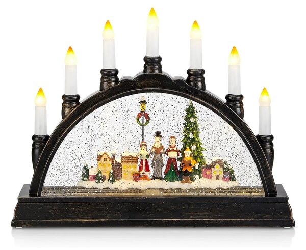 MAR 704983 Karsten hnědý adventní svícen - Markslöjd