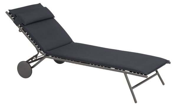 Opalovací lehátko MIAMI II BeComfort šedá Dark Grey