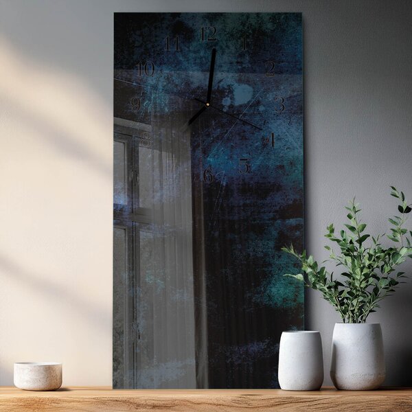 Skleněné hodiny vertikální Vzor zsppc-30x60-00182158