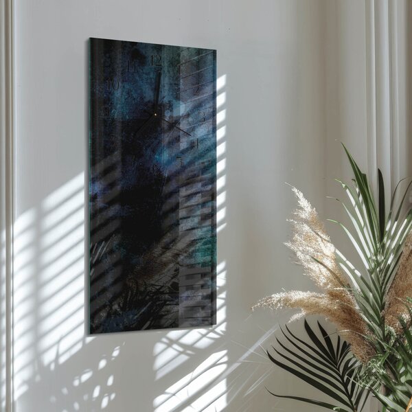 Skleněné hodiny vertikální Vzor zsppc-30x60-00182158