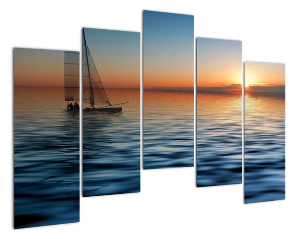 Obraz plachetnice (125x90cm)