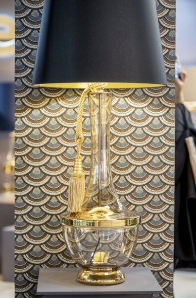 4concepts Designová stolní lampa TROYA GOLD