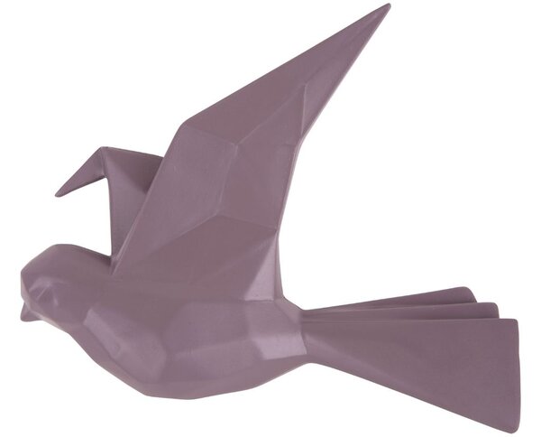 Time for home Fialová nástěnná dekorace Origami Bird S