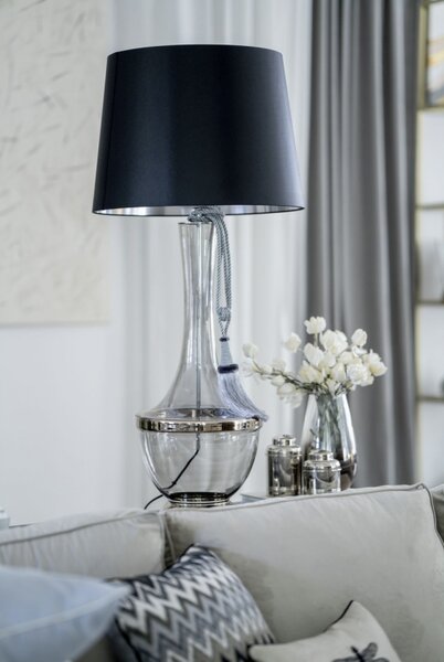 4concepts Designová stolní lampa TROYA PLATINUM