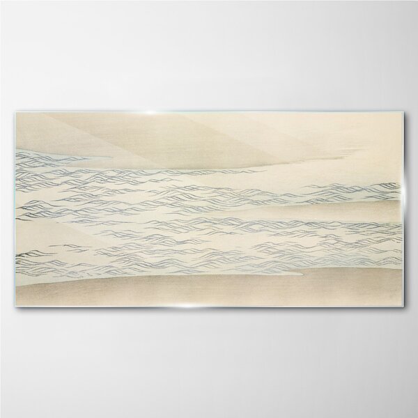 Obraz na skle Obraz na skle Abstrakce vlny