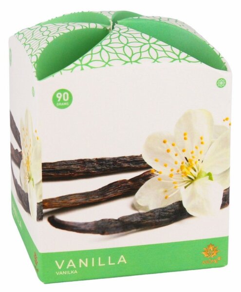 Arome Vonná svíčka ve skle Vanilla, 90 g