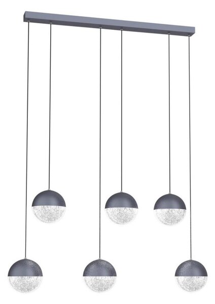 LED Lustr na lanku FURNI 6xLED/5W/230V