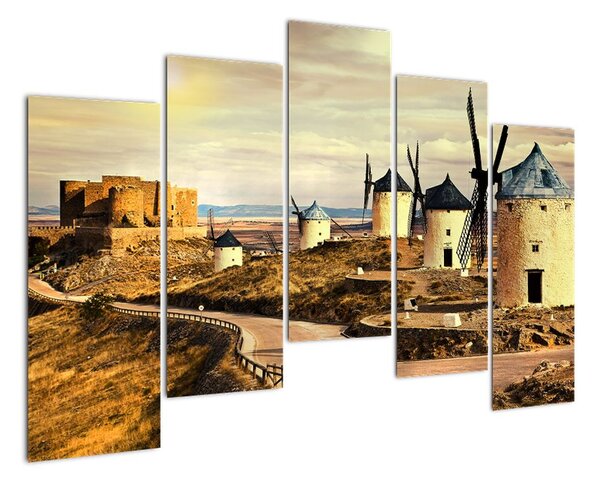 Obraz na stěnu - mlýny (125x90cm)