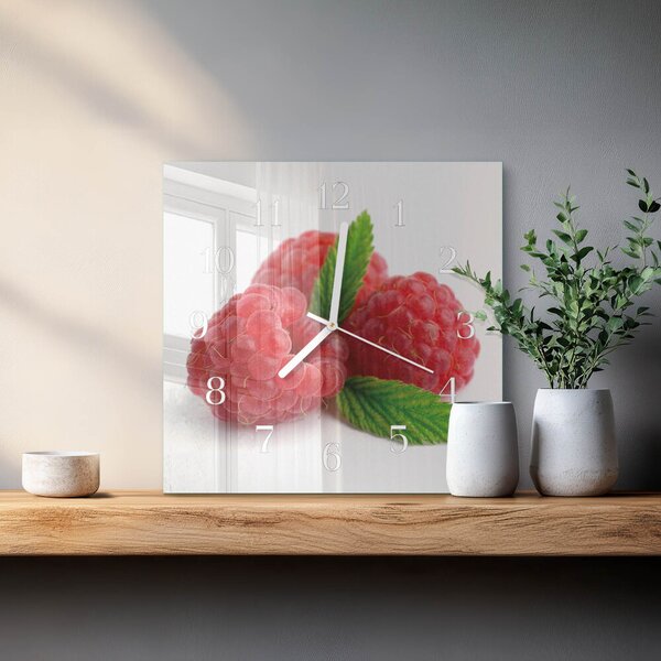 Skleněné hodiny Maliny zskb-30x30-00085472