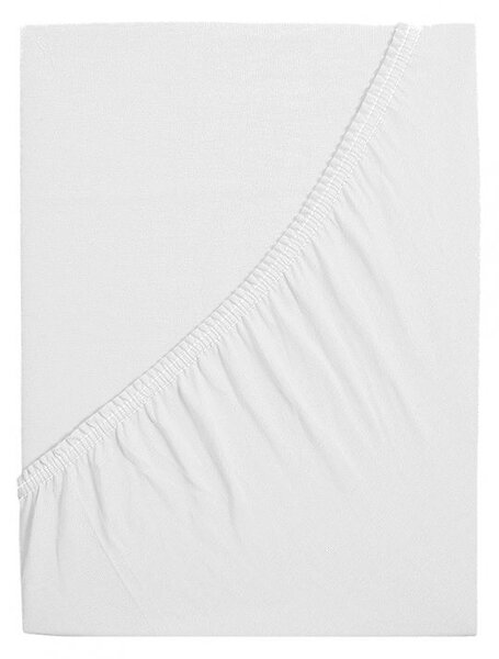 Vesna | Prostěradlo Jersey bílé 180x200 cm