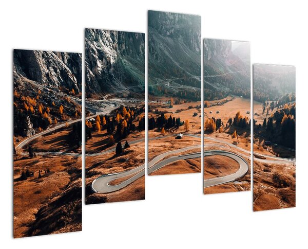 Obraz horské cesty (125x90cm)