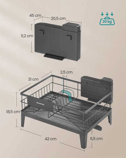 Odkapávač na nádobí KCS550GT01