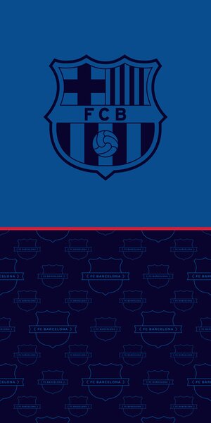 Carbotex Fotbalová osuška FC Barcelona Only Blue
