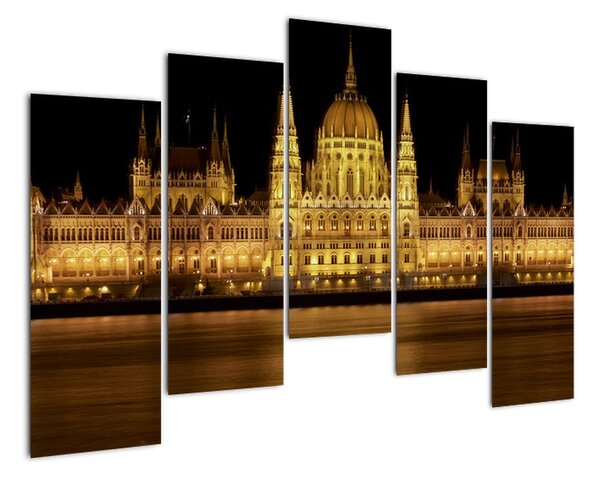 Budova parlamentu - Budapešť (125x90cm)