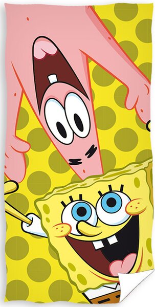 Dětská osuška Sponge Bob a Patrick