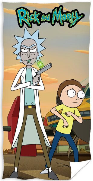 Dětská osuška Rick and Morty Šílený Vědec