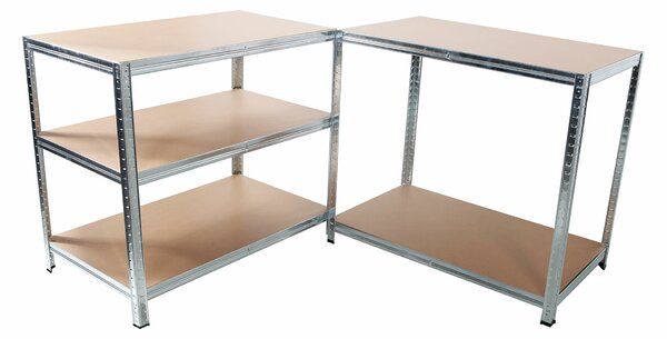 Linder Exclusiv Kovový regál 180x90x40 cm 5 polic