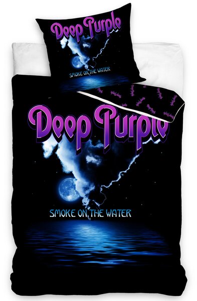 Carbotex Bavlněné povlečení Deep Purple Smoke On the Water