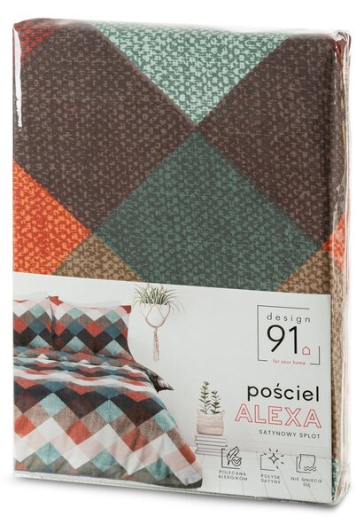 POVLEČENÍ Z MIKROVLÁKNA ALEXA 200X220 CM, 2 KS 70X80 CM VZOROVANÉ