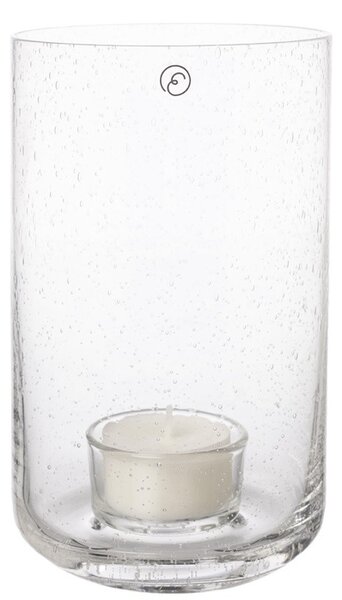 ERNST Skleněný svícen Bubble Tealight - 15 cm EF475
