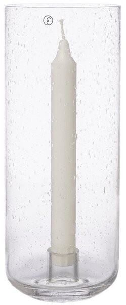 ERNST Skleněný svícen Bubble Candleholder - 25 cm EF474