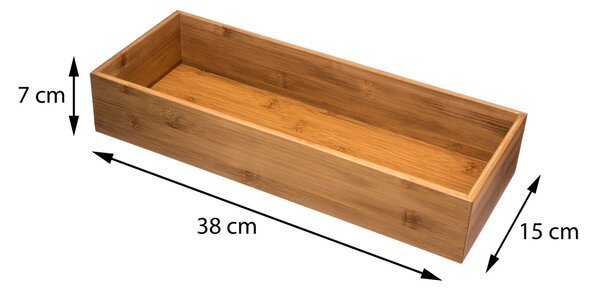Dřevěný kuchyňský organizér Ali, 15x38 cm