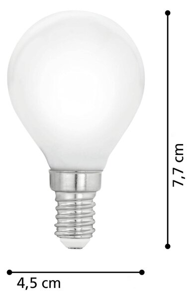 LED žárovka 110046 E14, 4W, teplá bílá
