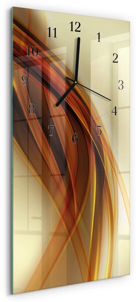 Skleněné hodiny vertikální Vzor zsppc-30x60-00182795